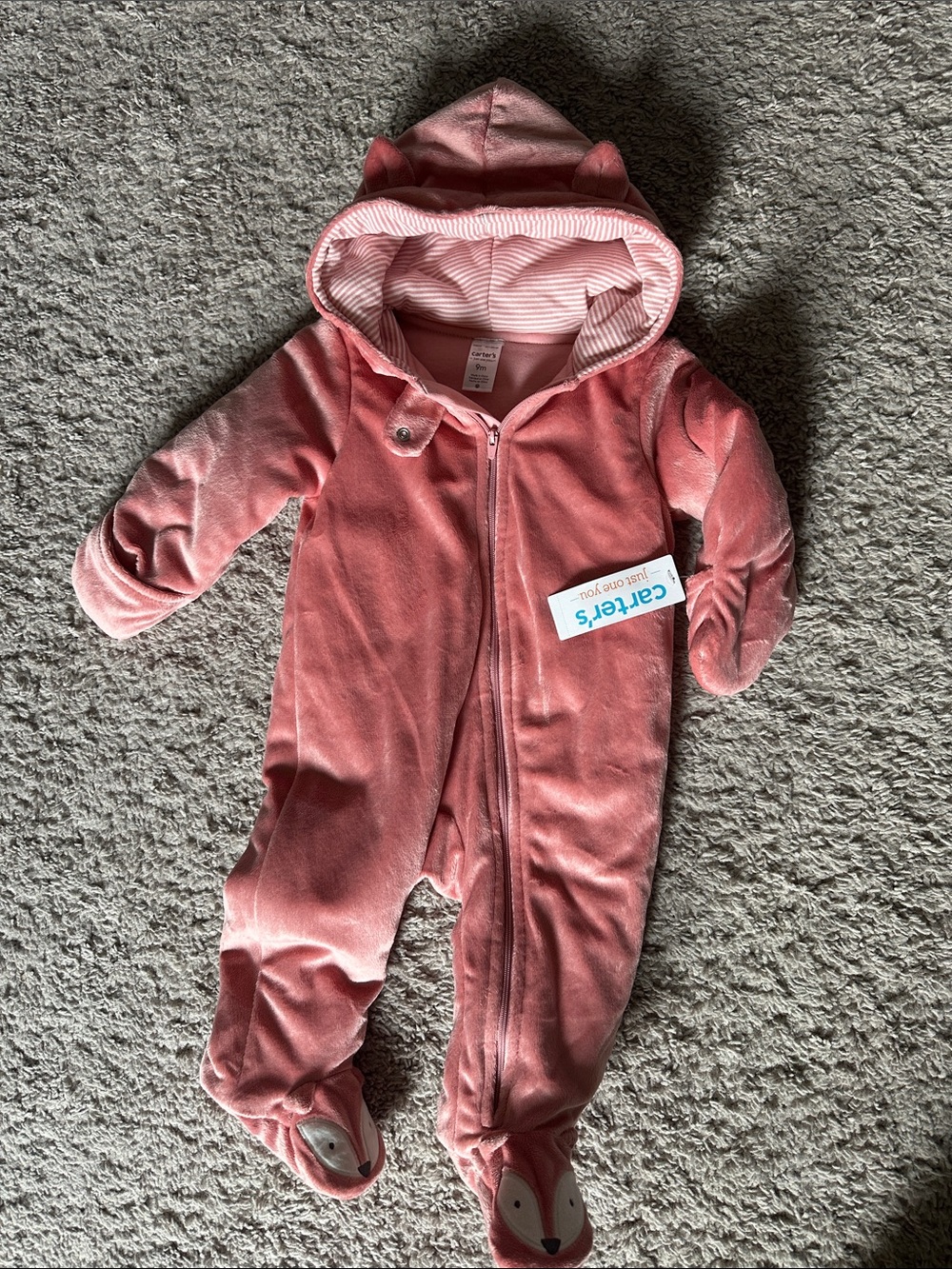Infant girl winter suit